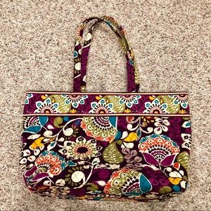 Vera Bradley Grand Tote (in Plum Crazy)